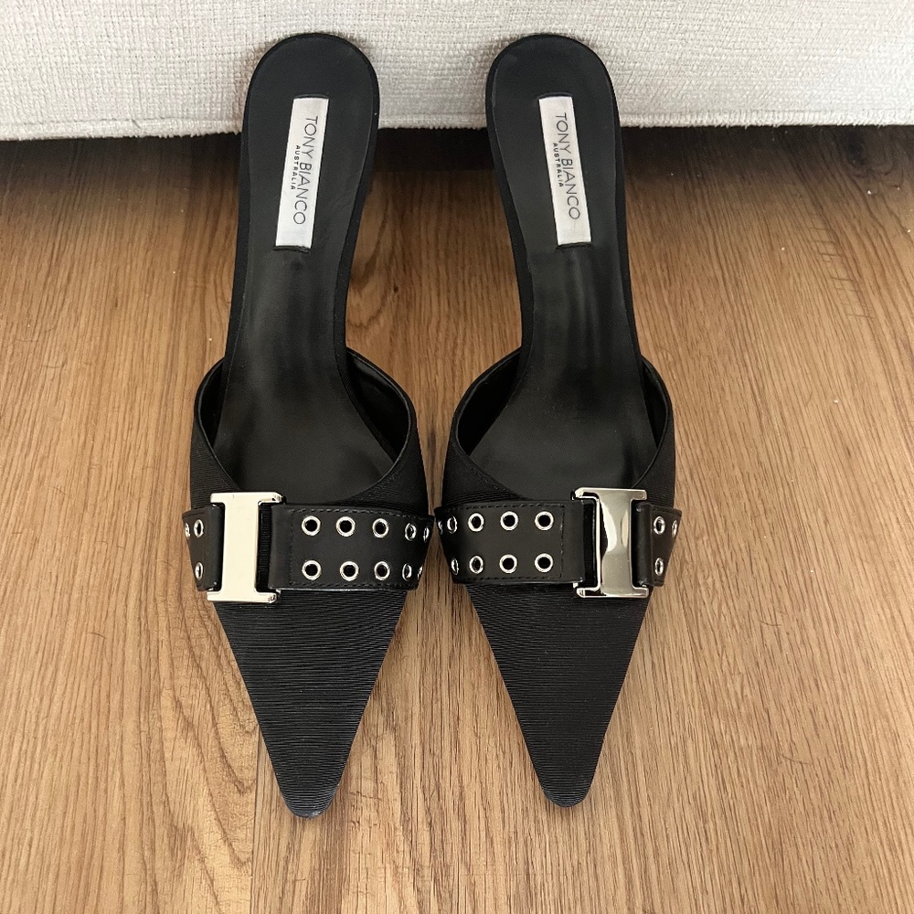 Tony Bianco Women's Black Mules